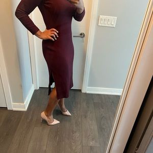 Long Sleeve Sweater Dress